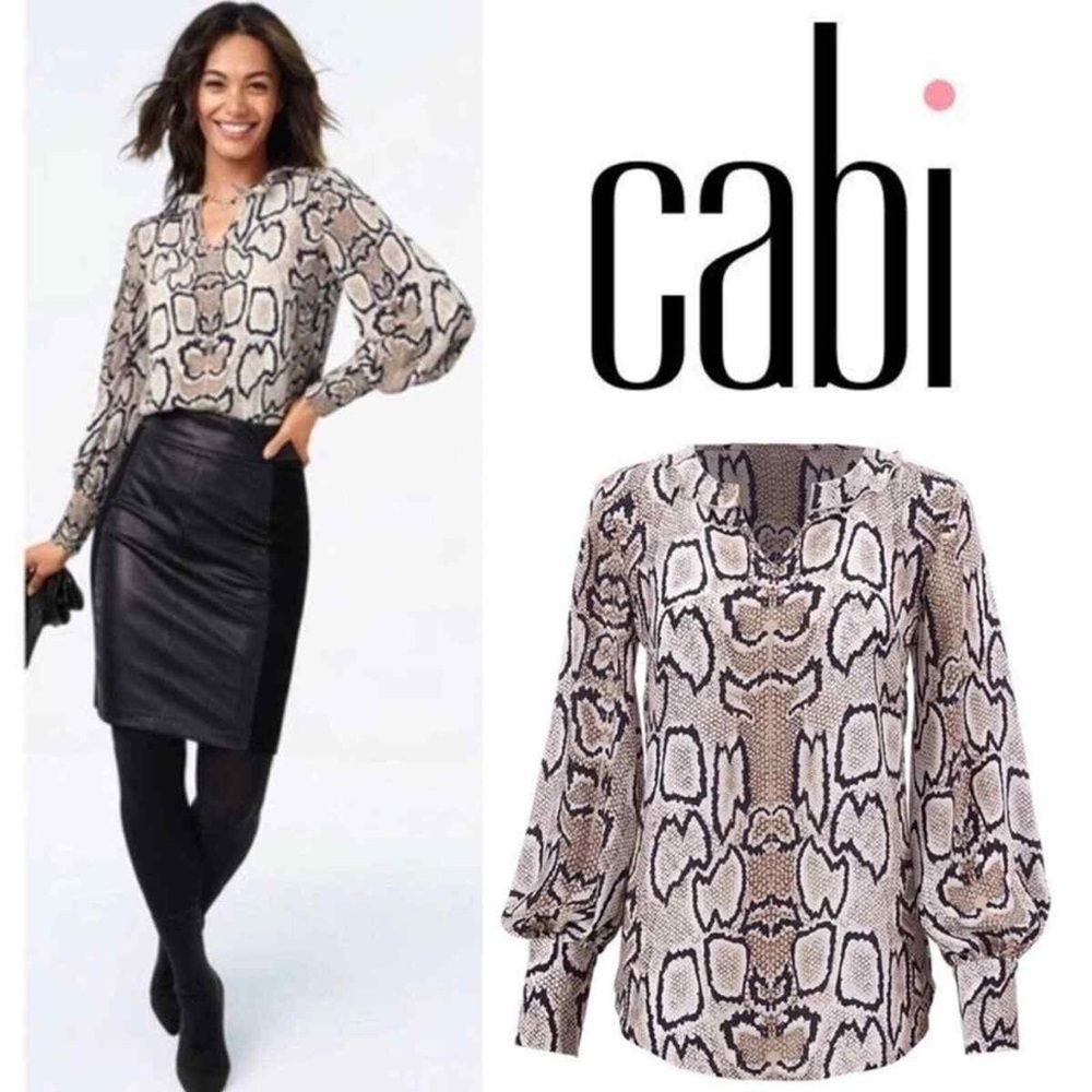 Cabi Serpentine  Blouse - EUC